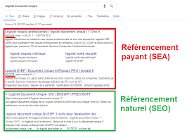 referencement google seo