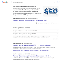 référencement google positionnement