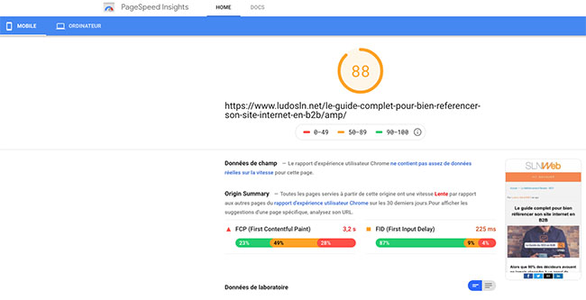 analyse site referencement