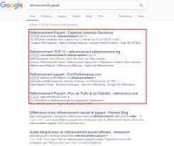 prix référencement payant google
