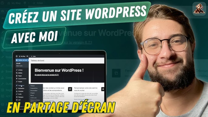 créer un site web avec wordpress de a à z