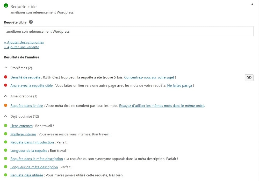 référencement google wordpress