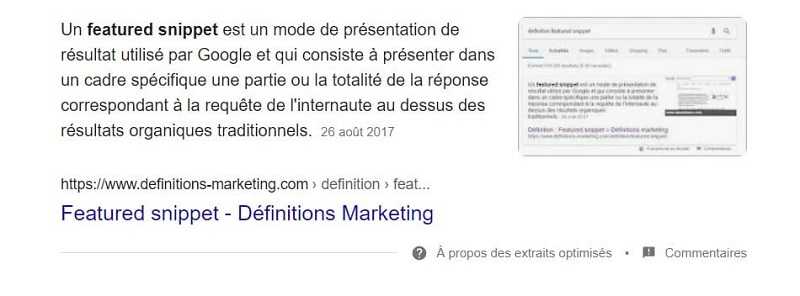 critere referencement google